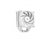 DEEPCOOL Cooler -AK400 DIGITAL WH-, Intel Socket LGA1700/1200/1151/1150/1155 & AMD AM5/AM4, up to 220W, 1x 120mm FDB fan:120x120x25mm, 500~1850 RPM±10%, <28 dB(A), 68.99 CFM, 4-pin PWM, Fluid Dynamic Bearing, 4x 6mm Cooper Heatpipes, low-profile status di